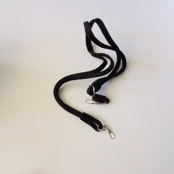 Moni Mini Black Velvet Beaded Fringe Clutch Purse - Picture 7 of 11